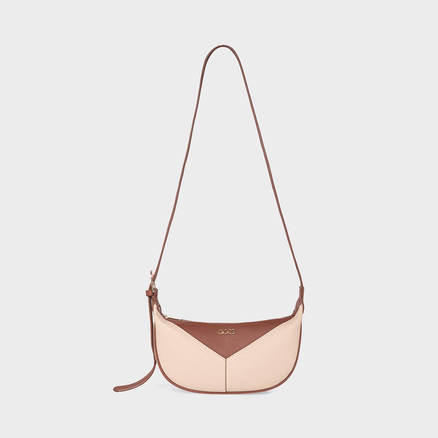 ENSO CROSSBODY BAG (Tan & Beige)