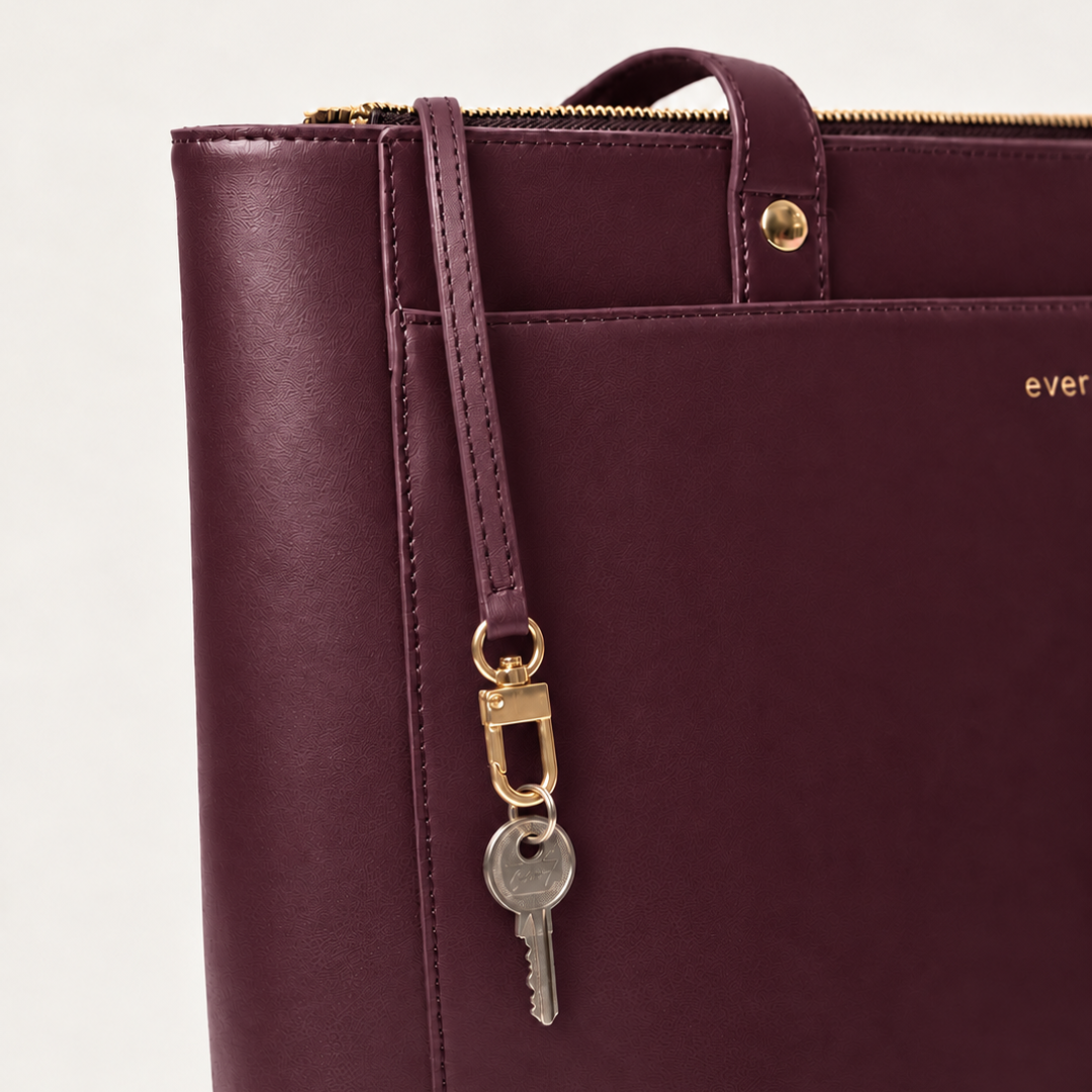 Everpret Work Tote – oxblood