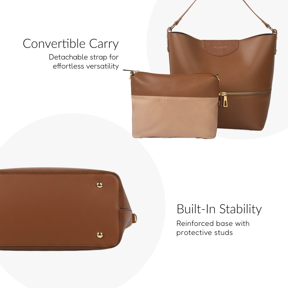 Ophelia Handbag – Brown