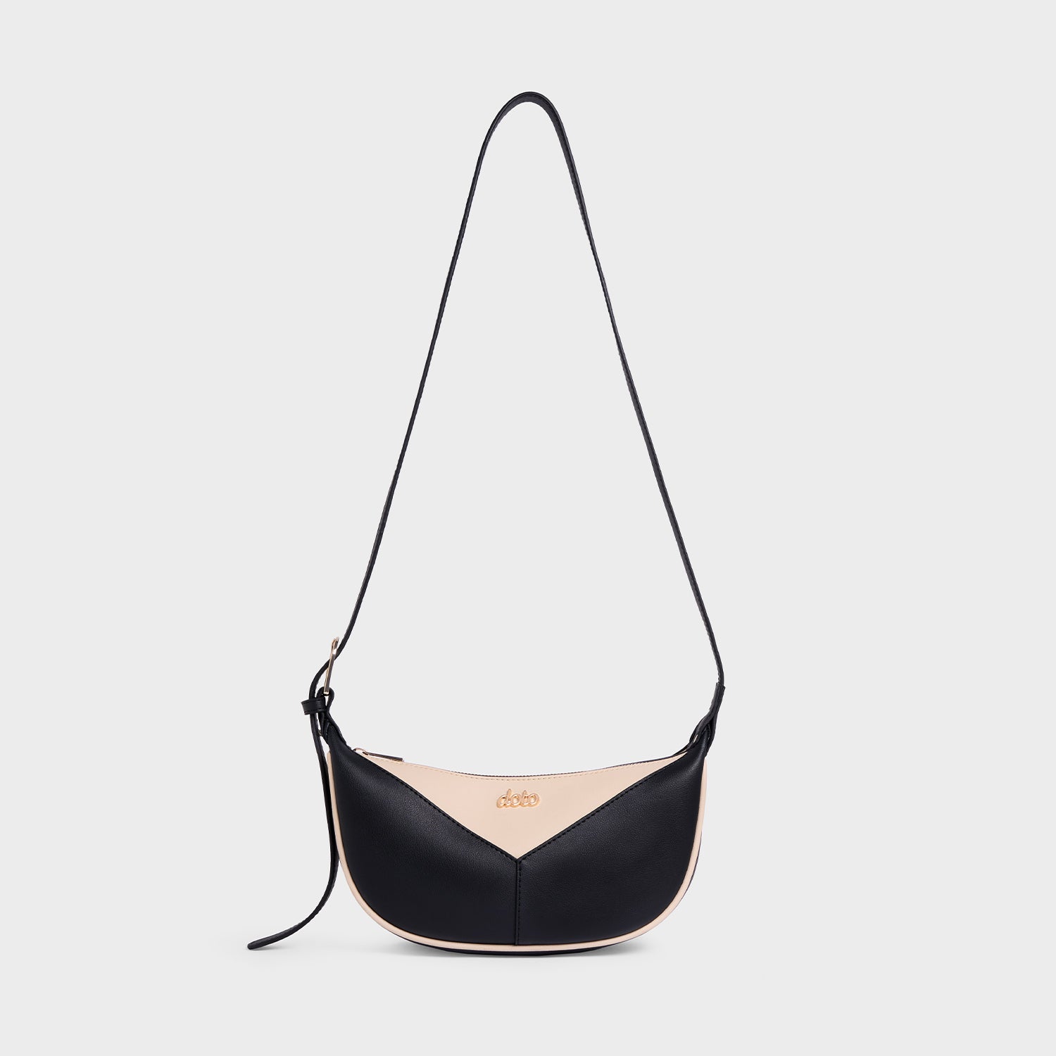 ENSO CROSSBODY BAG (Black & Beige)