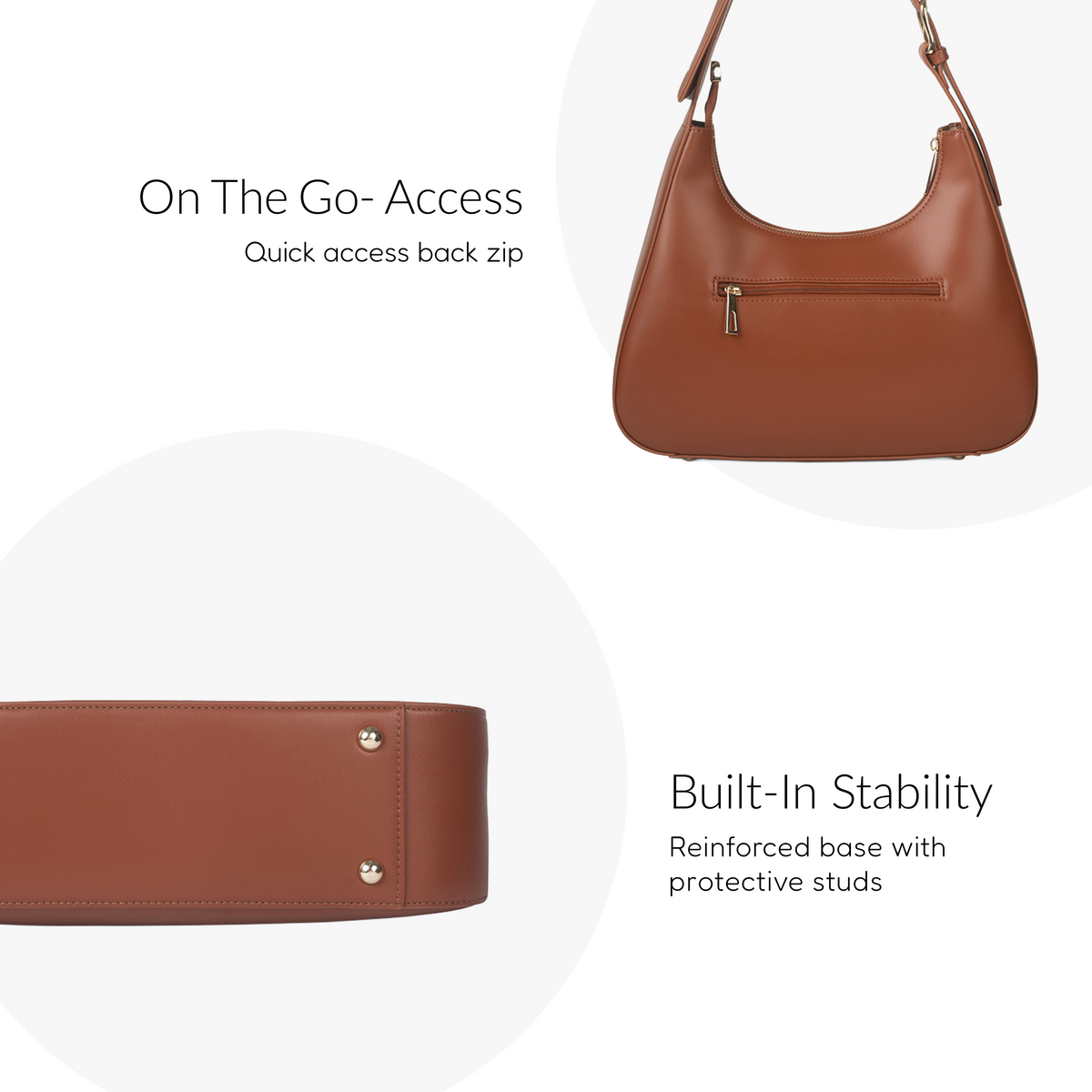 Alexis Shoulder Bag - Tan – Tan