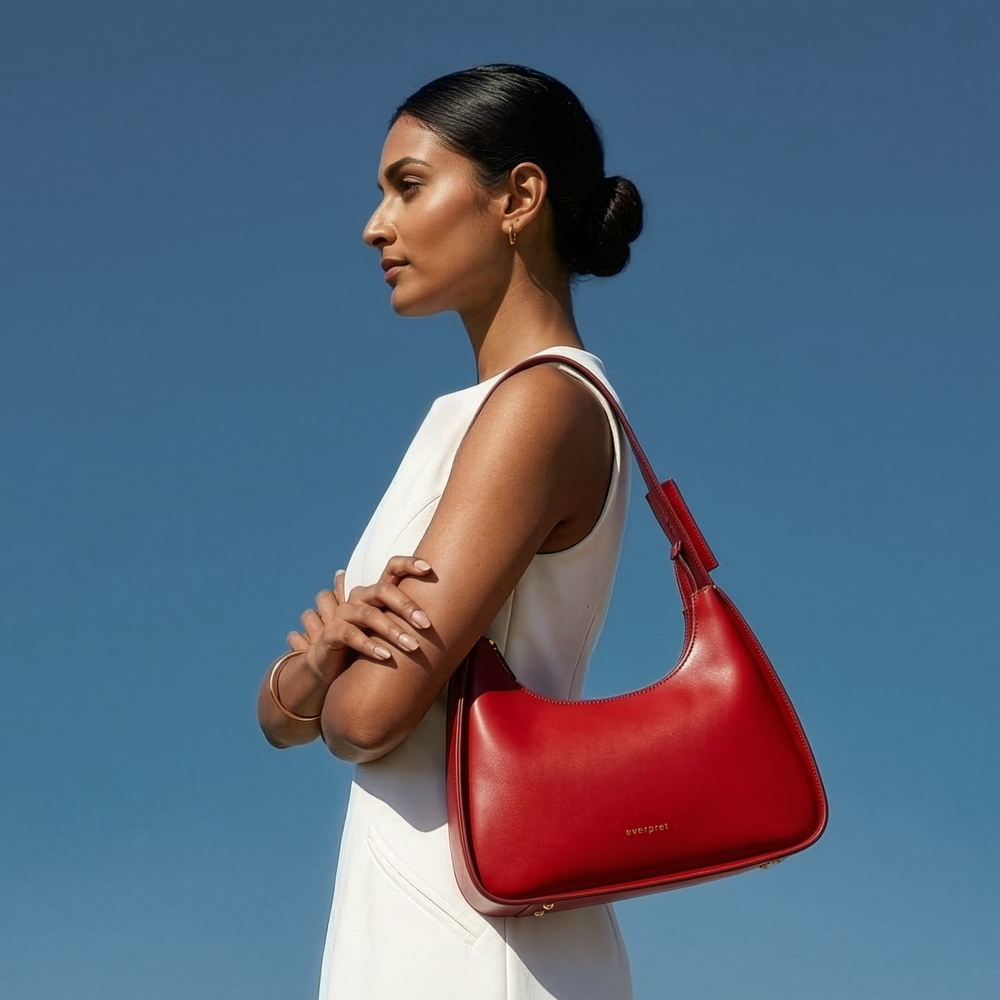 Alexis Shoulder Bag - Red