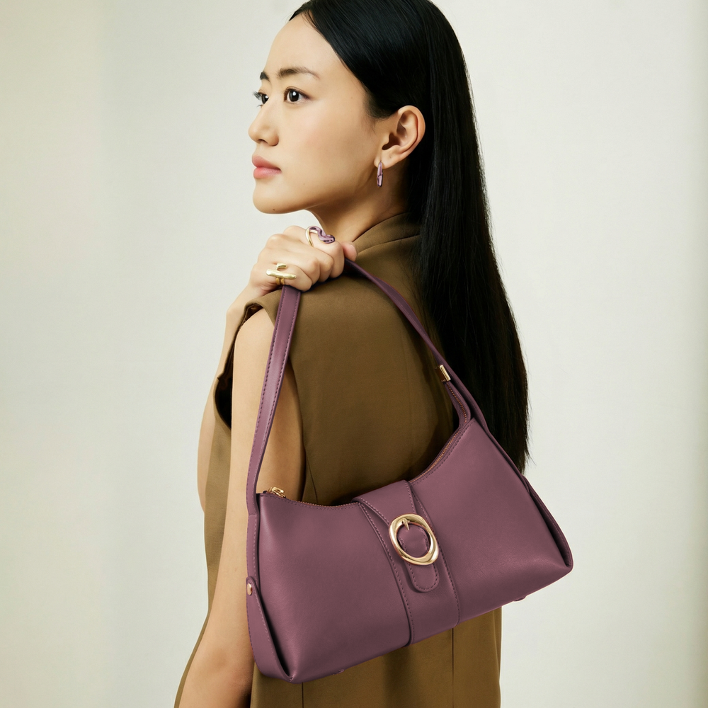 Ana Shoulder Bag - Oxblood
