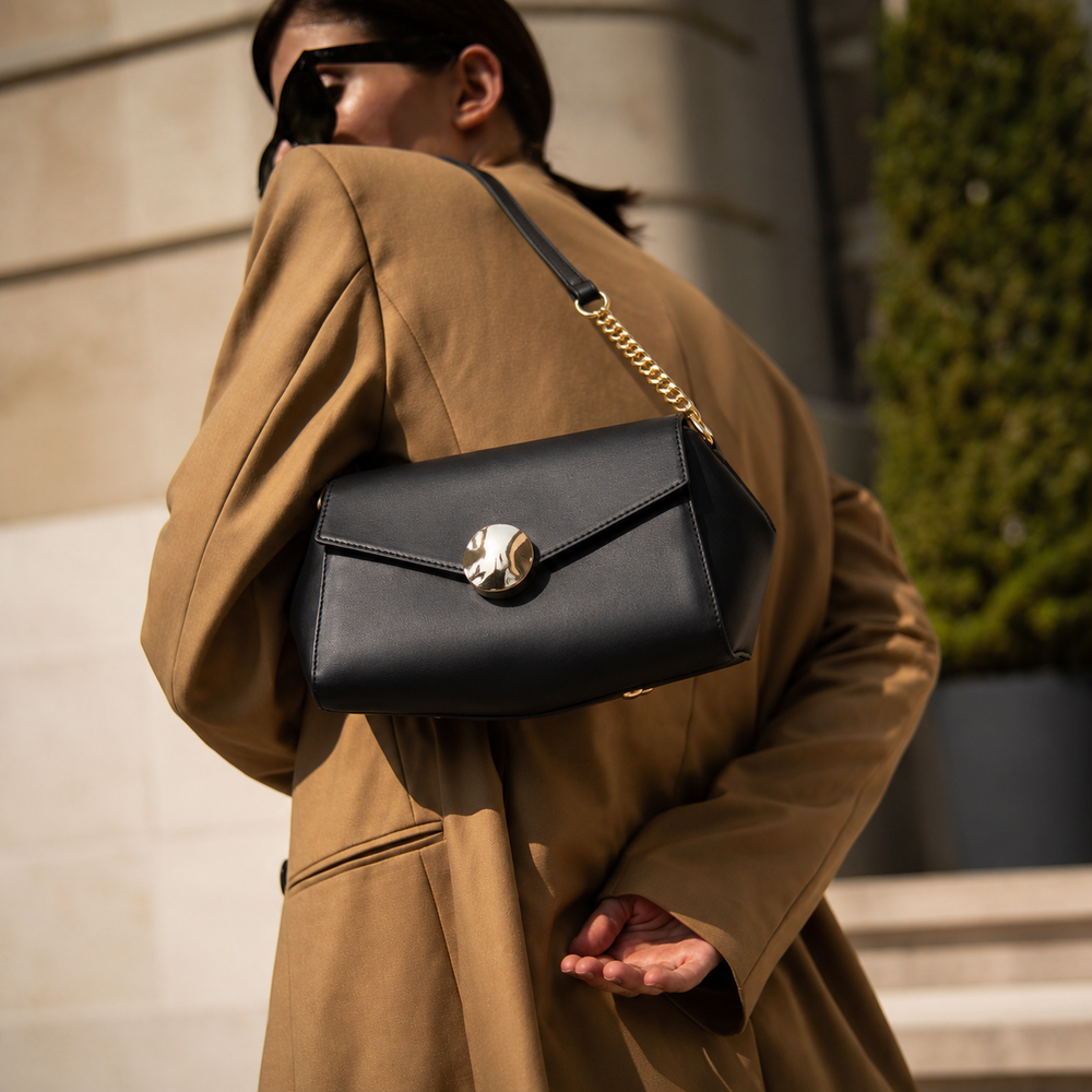 Audrey Crossbody Bag - Black