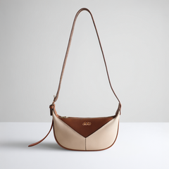 ENSO CROSSBODY BAG (Tan & Beige)