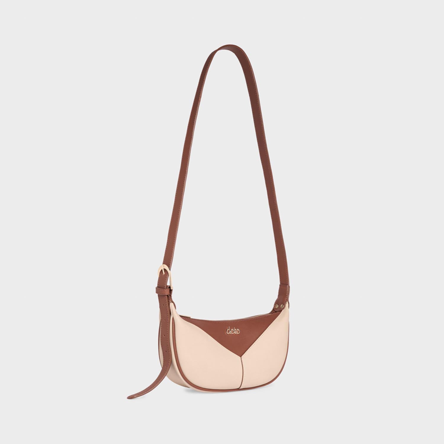 ENSO CROSSBODY BAG (Tan & Beige)