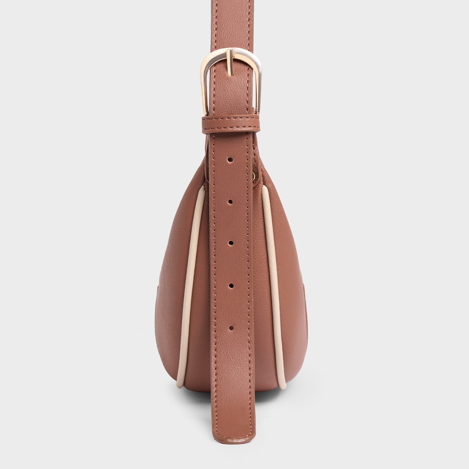 ENSO CROSSBODY BAG (Beige & Tan)