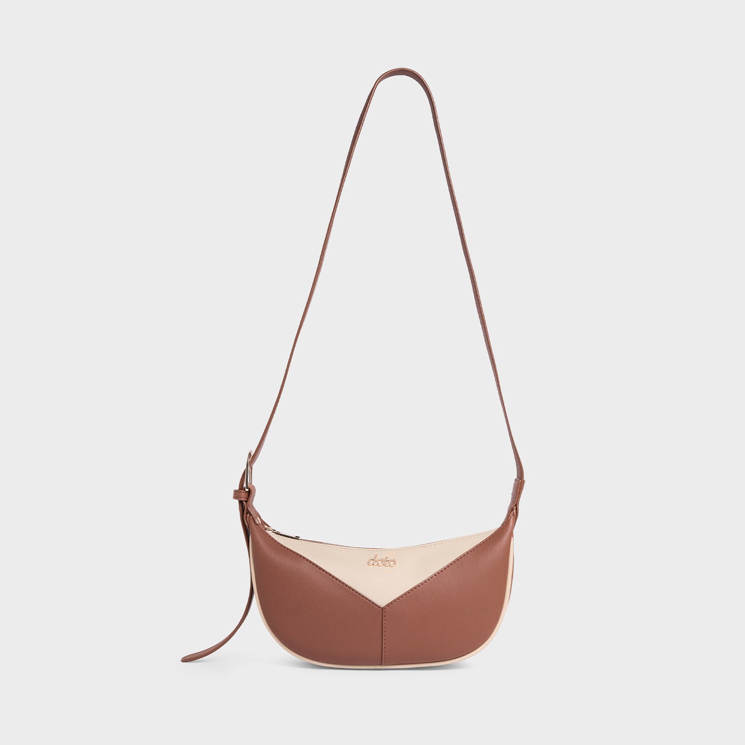 ENSO CROSSBODY BAG (Beige & Tan)