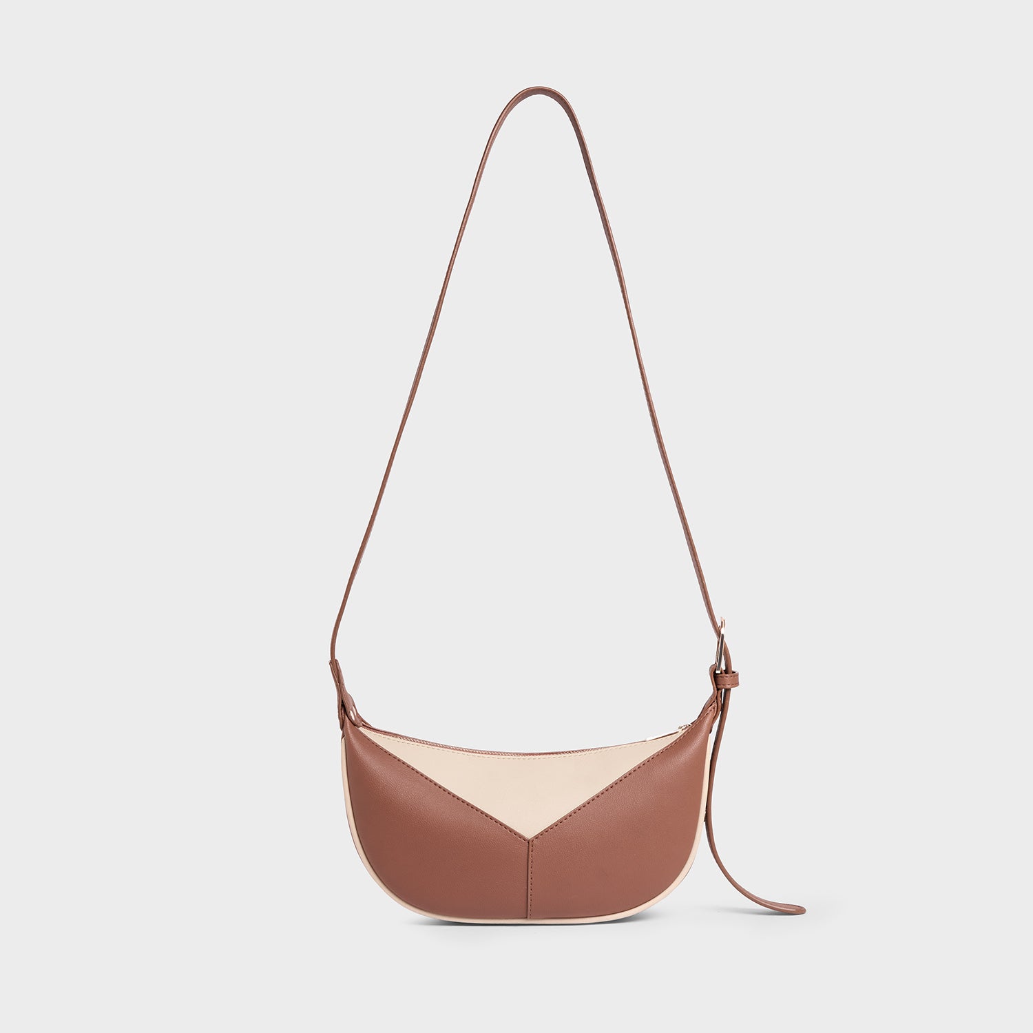 ENSO CROSSBODY BAG (Beige & Tan)