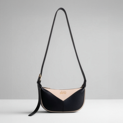 ENSO CROSSBODY BAG (Beige & Black)