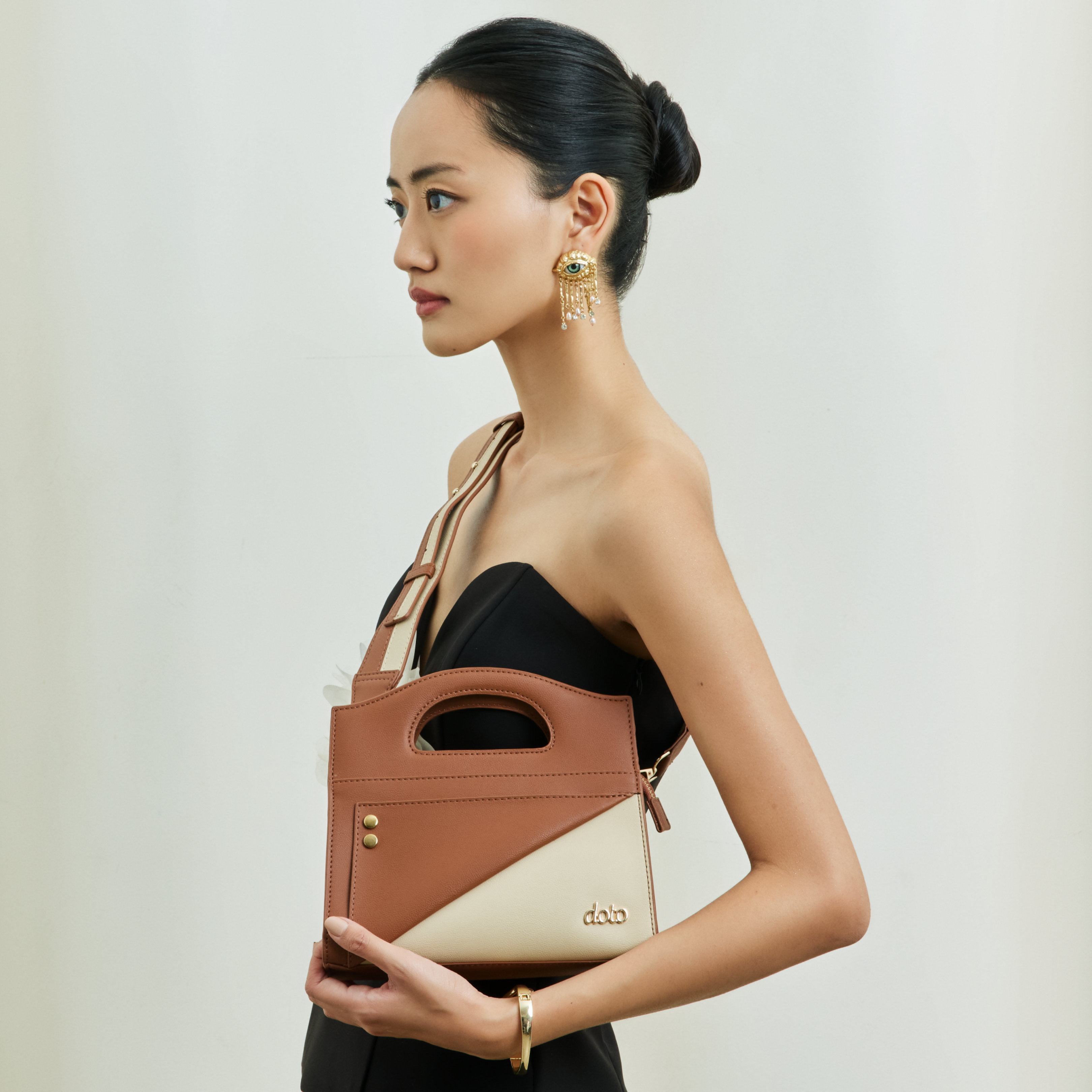 SHIBUI TOP HANDLE BAG (Brown)