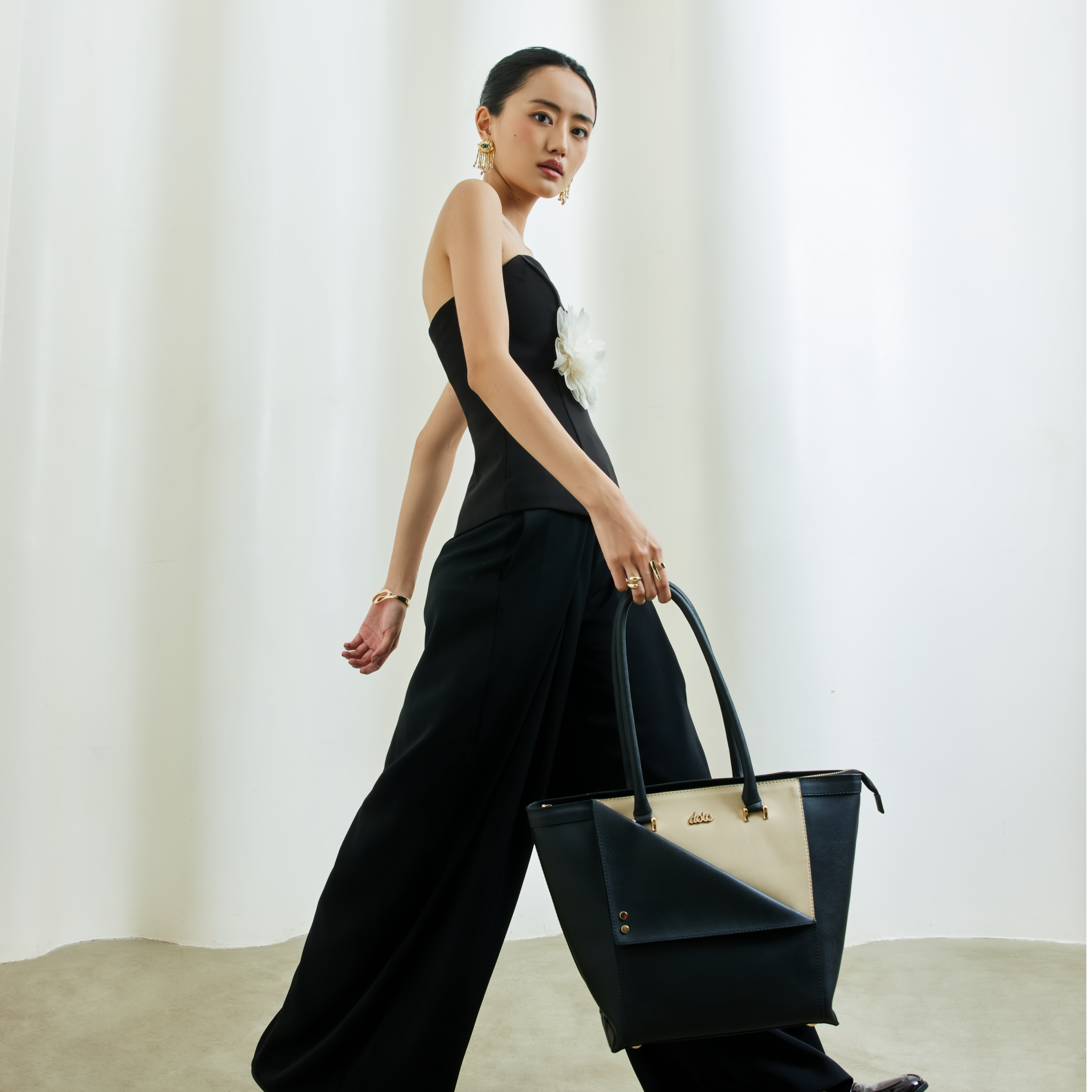 KOJO CASUAL TOTE (Black)