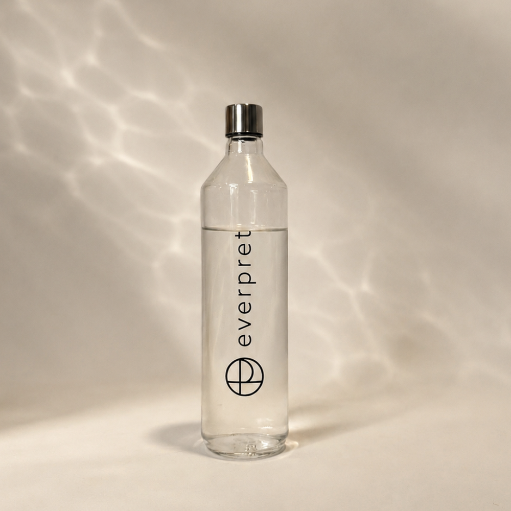Glass Water Bottle 750ml