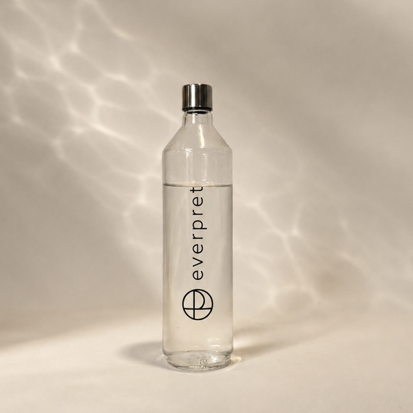 Glass Water Bottle 750ml