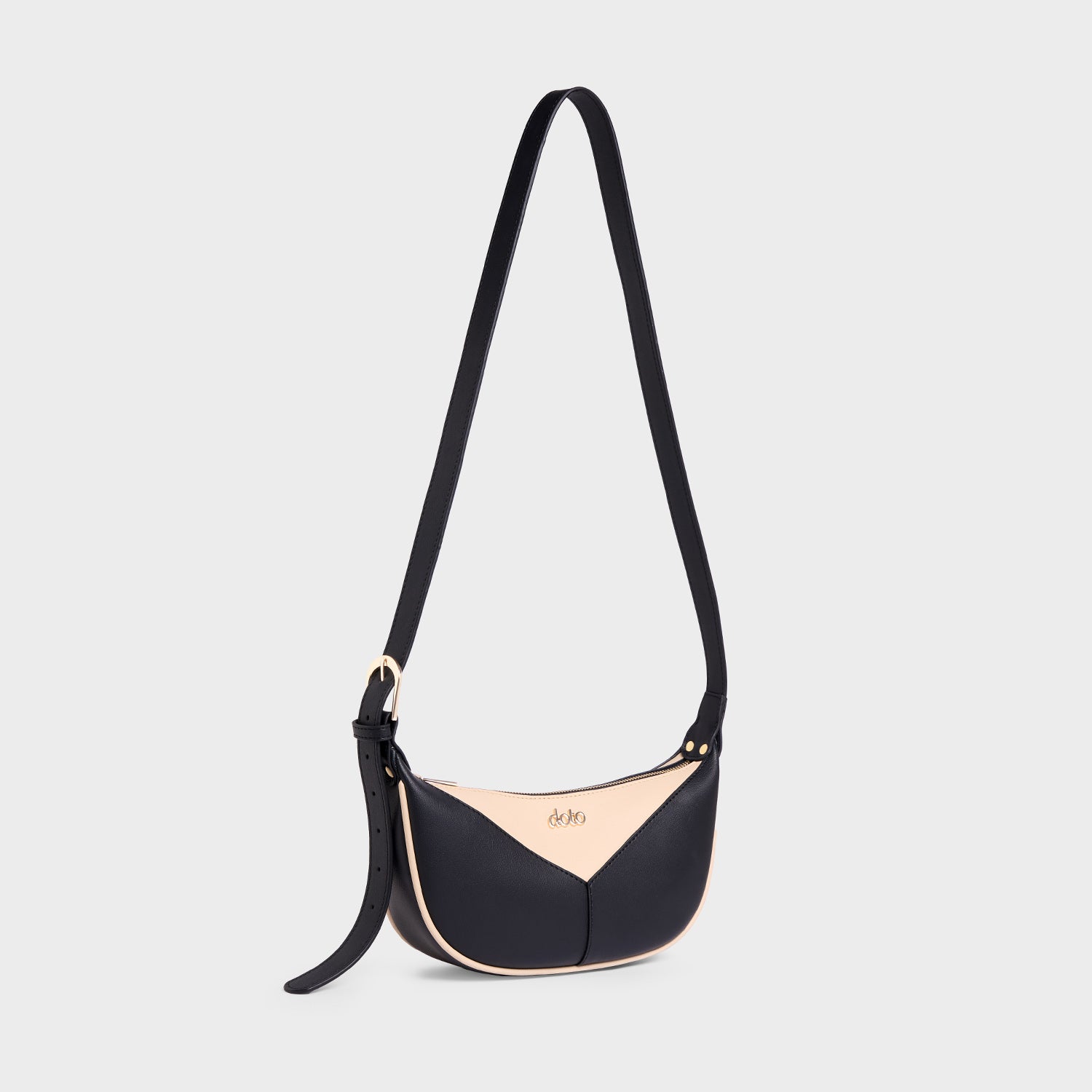 ENSO CROSSBODY BAG (Beige & Black)