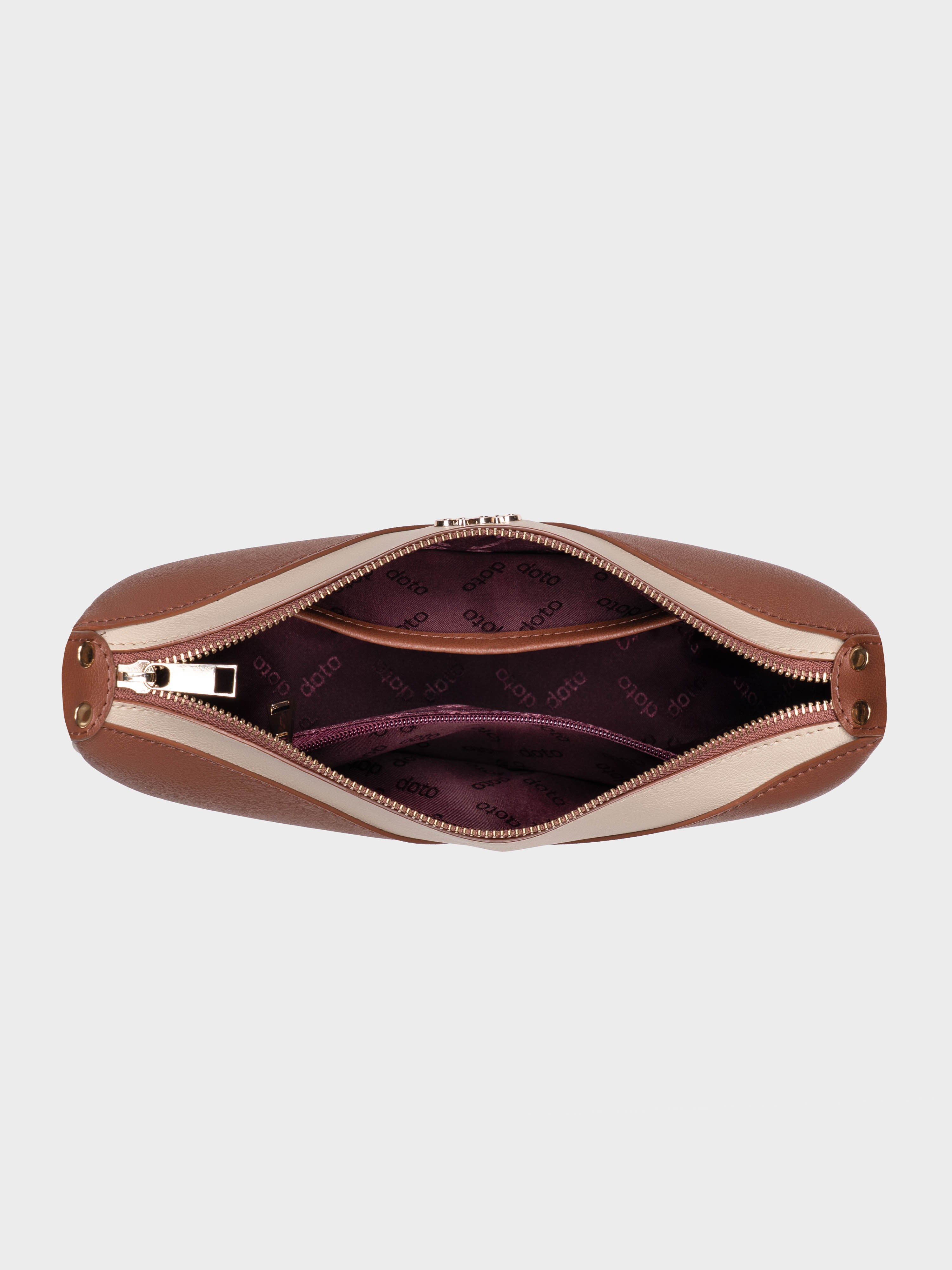 ENSO CROSSBODY BAG (Beige & Tan)