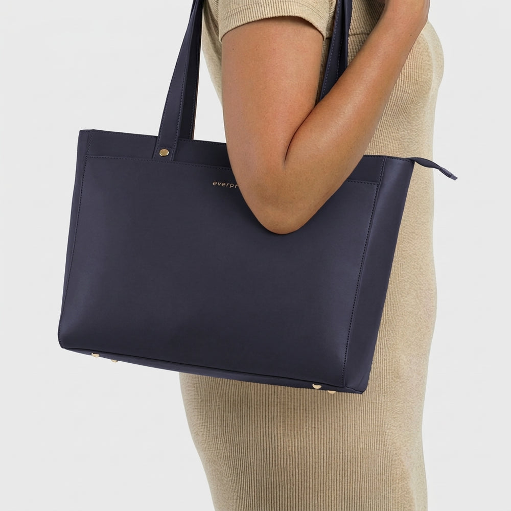 Work Tote - Navy Blue -14"Inch