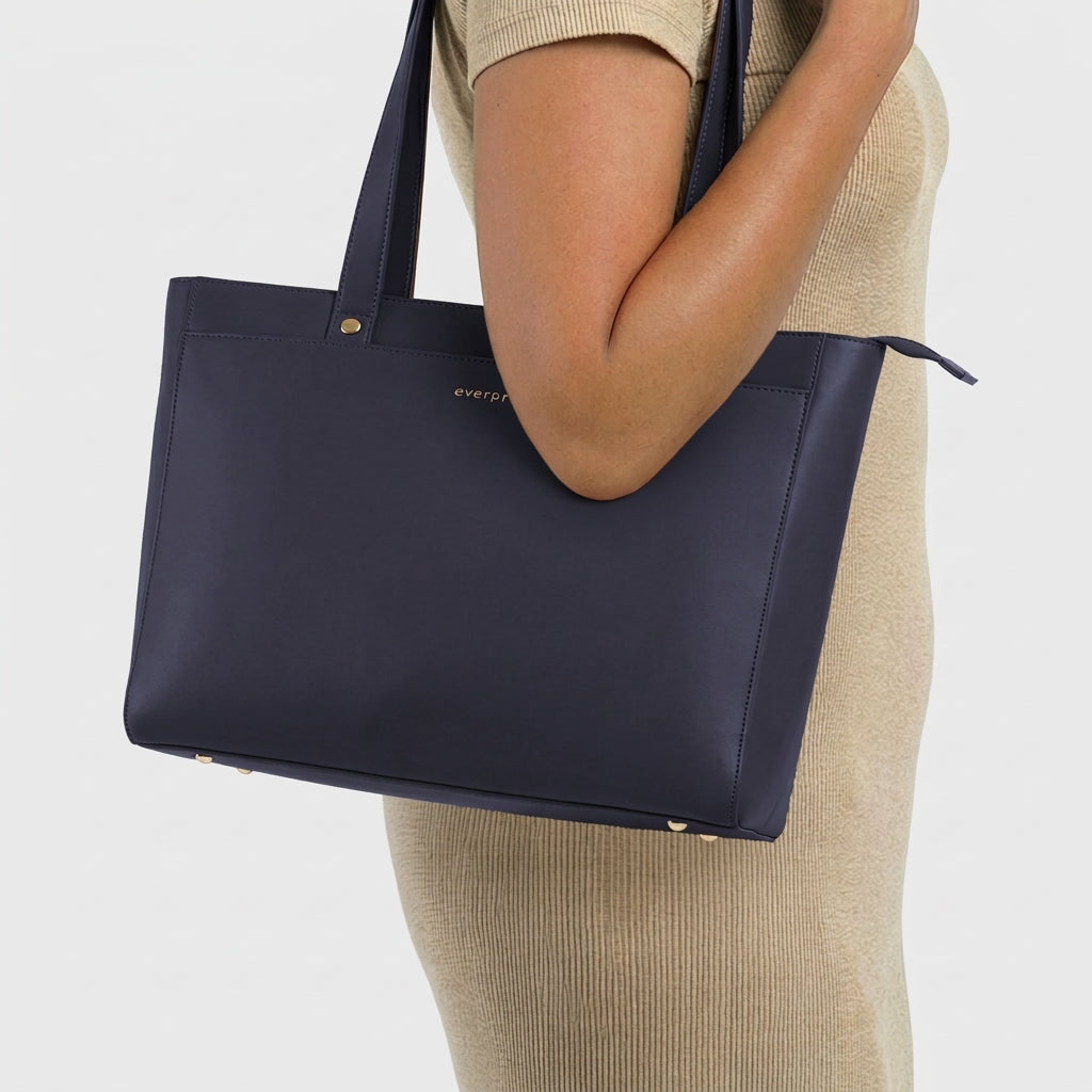 Work Tote - Navy Blue -14"Inch