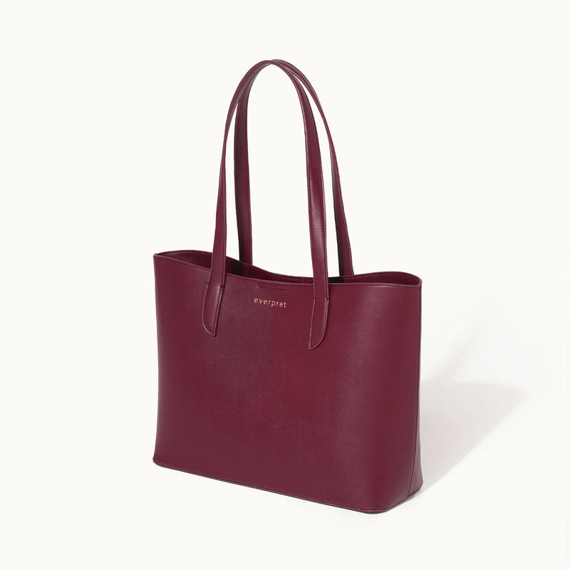 New York Tote with Zipper and Pocket - Everyday Tote Bag